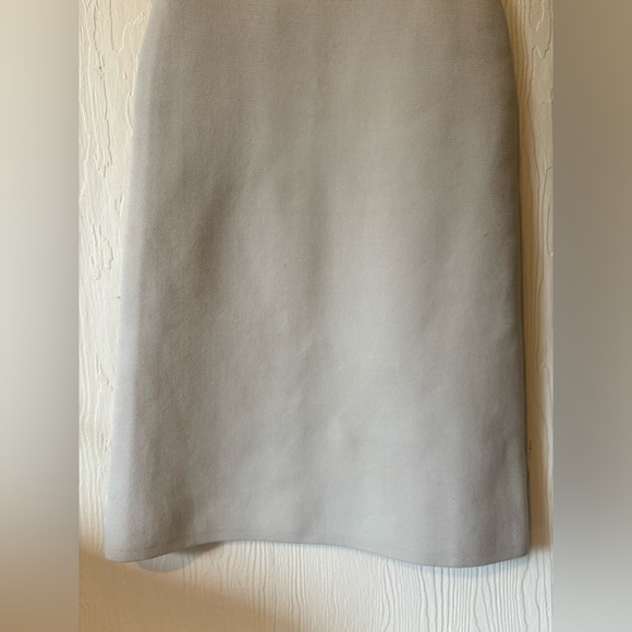 Babaton Aritzia Platform Sculpt Knit Bodycon Cream Bardot Midi Dress - Picture 4 of 11